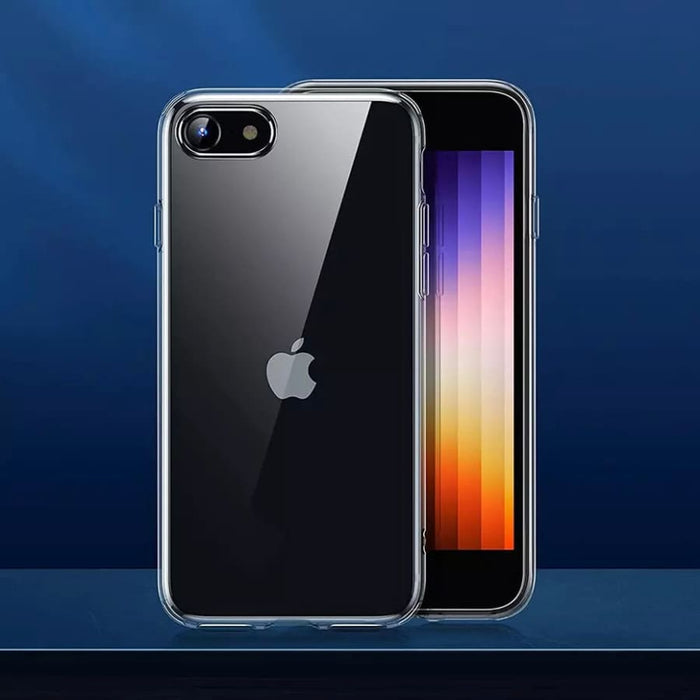 Clear case for iPhone 7 and 8 by 9eight5, transparent protective phone case showing the device's back design.