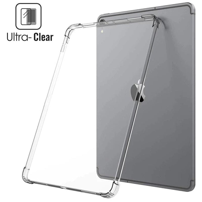 Clear protective cover for iPad 5th and 6th gen, iPad Air & Air 2, by 9eight5, shown on a tablet screen.