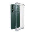 Clear phone case for Samsung Galaxy S23 by 9eight5, showing a transparent protective cover with precise cutouts.