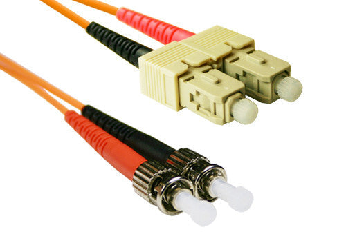 ClearLinks 10 Meters ST-SC 62.5 MM OFNR Duplex 2.0MM