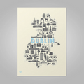 Clover Rua - Iconic Dublin A4 Print