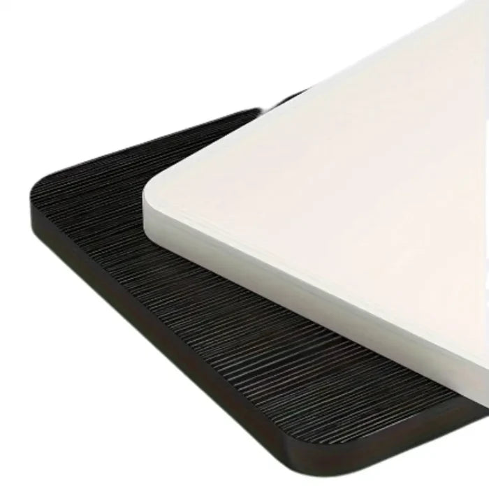 Habicare SS compact adjustable bedside work desk with a 4-wheel mobile design, suitable for easy bedside workspace setup.