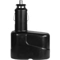 Compact Dual Socket Adapter