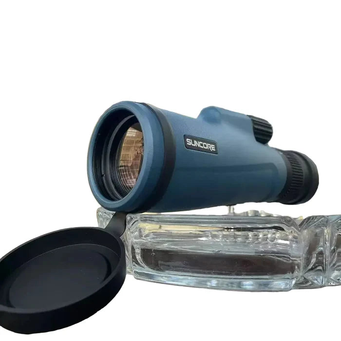 Habicare Compact Monocular Telescope SS with black body, compact design, and adjustable eyepiece for outdoor viewing and travel.
