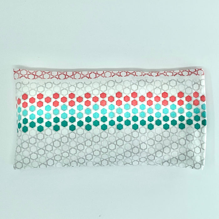 Convert Textiles - Weighted Eye Pillow - Hexagon Fabric