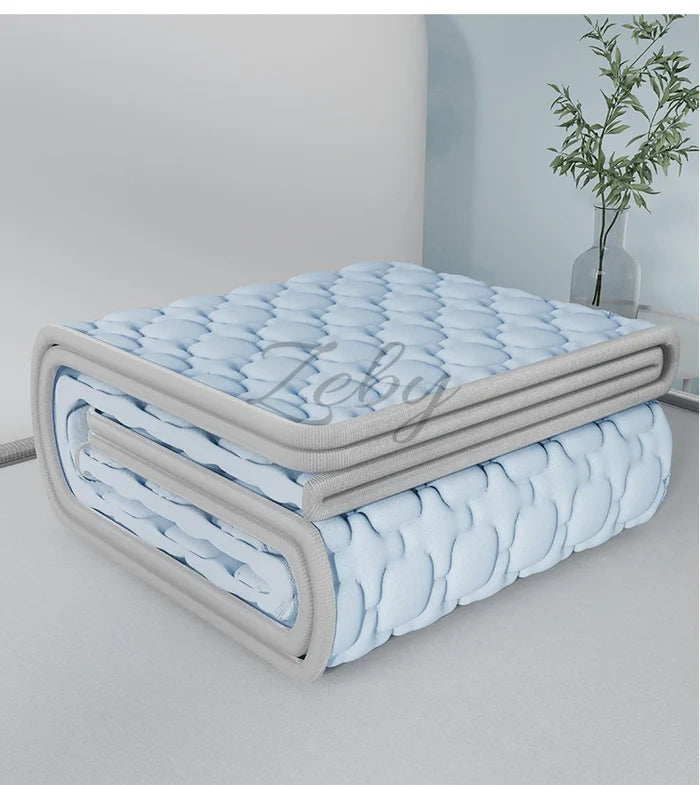 Cooling latex mattress pad from ShopHub NZ, designed to add luxurious comfort and enhance sleep quality on your mattress.