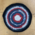 Country Life - Small Rug - Navy, White & Red