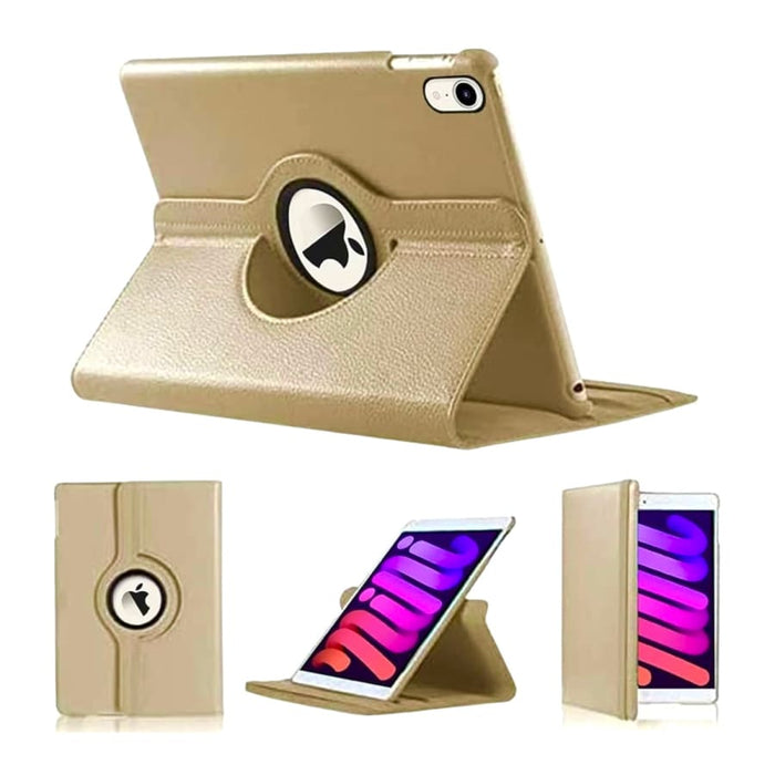 Gold protective cover for iPad Mini 6th and 7th generation by 9eight5, designed for A17Pro chip models.