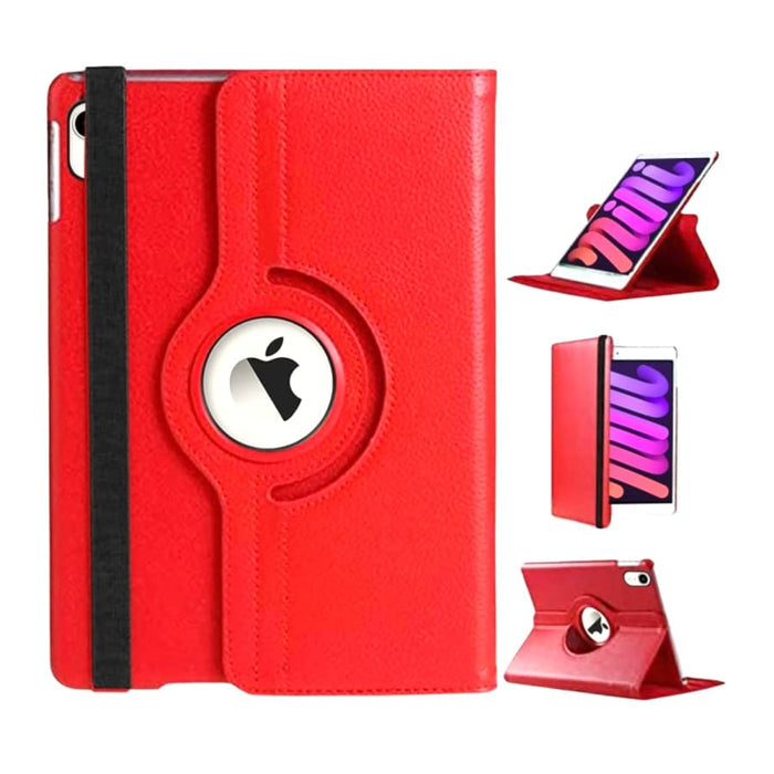 Red protective cover for iPad mini 6th and 7th generation, compatible with A17Pro models, by 9eight5.