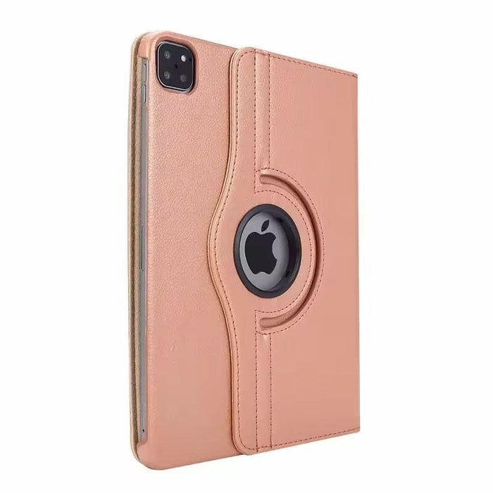 Rose gold iPad Pro 11-inch (2024) M4 cover by 9eight5, showing a sleek protective case with a smooth finish.
