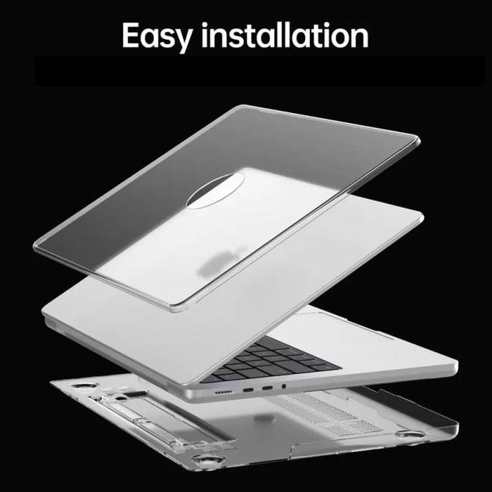 9eight5 MacBook Air 13 M1 cover, slim protective case in black with textured finish for MacBook Air 13-inch model.