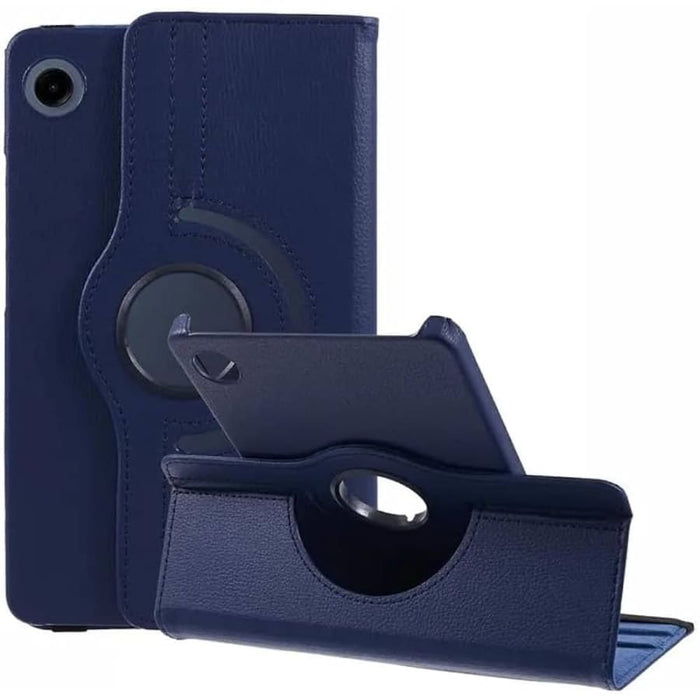 Navy protective cover for Samsung Galaxy Tab A9 Plus 11” (2023) X210/X215/X216 by 9eight5, showing the tablet with the cover applied.