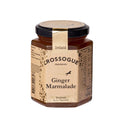 Jar of Crossogue Ginger Marmalade on a white background