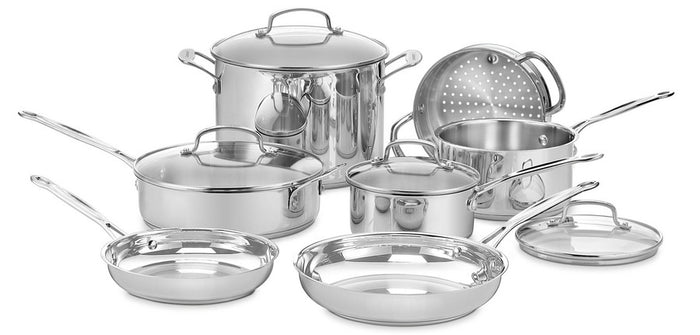 Cuisinart 11-Piece Chef's Classic Cookware Set
