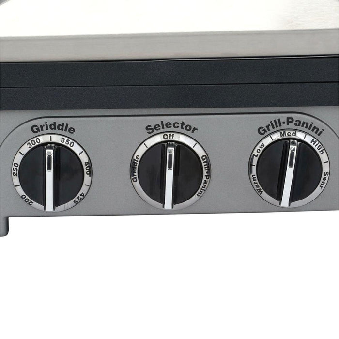 Cuisinart GR-4N 5 -in1 Griddler Contact Grill, Brushed Stainless Steel