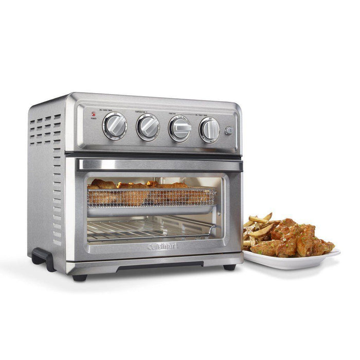 Cuisinart TOA-60 Convection Toaster Oven Air Fryer with Light, Silver