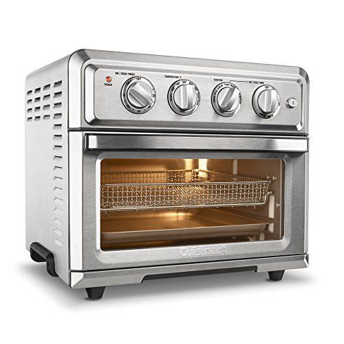Cuisinart TOA-60 Convection Toaster Oven Air Fryer with Light, Silver