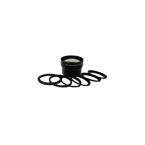 Digital Concepts 2x 62mm Deluxe Telephoto Lens (Includes rings)