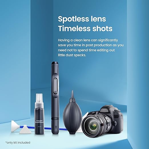 Digitek 7-in-1 Professional Cleaning Travel Kit DCK-003 ideal for Cleaning Lenses, Cameras, Filters, Displays