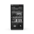 Digitek (AD-105S)105 Liters Capacity Digital Display Dry Cabinet with Humidity Controller (Black) - Digitek