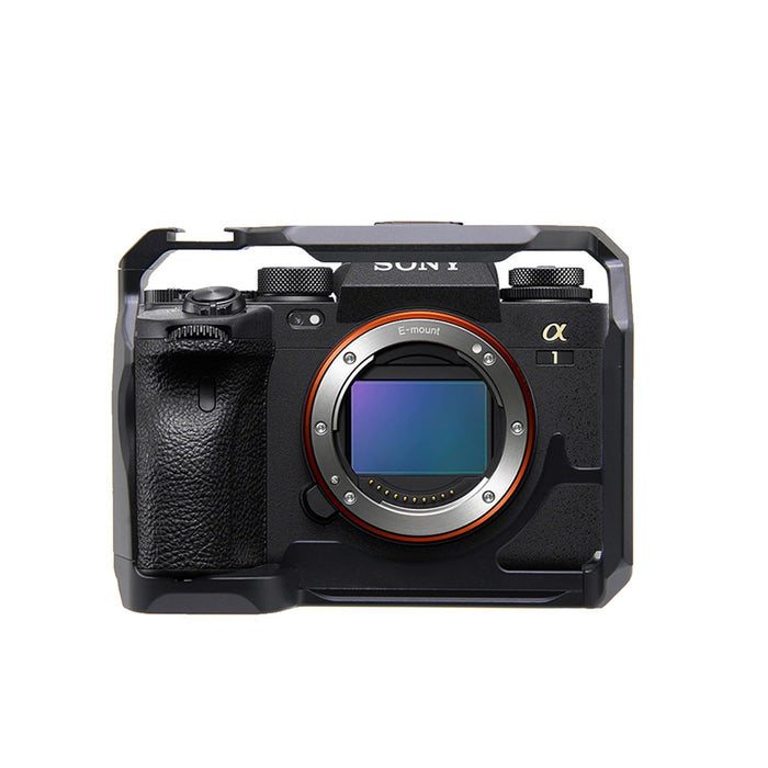 Digitek Cam Cage for Sony A7R4 Camera Aluminum Form-Fitted Cage with Quick Tripod Mounting - Digitek