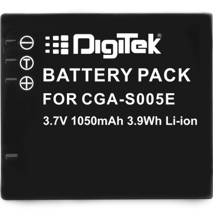 Digitek (CGA S005E) for Panasonic Lumix Battery CGA-S005E Camera Battery