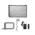 Digitek (DFFL 4060) 150W Bi-Color Flexible Fabric LED Light with Remote Control, 2700K-6500K±200K, 13500 Lux, RA 95+, 384 LEDs, 120° Beam Angle, Dimmable Video Light with Metal Frame, Diffuser and Honeycomb Grid for Photo & Videography