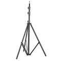 Digitek (DLS 9FT) Lightweight & Portable Aluminum Alloy Light Stand for Ring Light, Reflector, Flash Units, Diffuser, Portrait, Softbox, Studio Lighting & More Ideal for Outdoor & Indoor Shoots