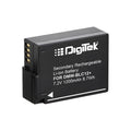 Digitek (DMW-BLC12+) Secondary Li-ion Rechargeable Battery for DMW-BLC12+ (7.2V, 1200mAh) - Digitek