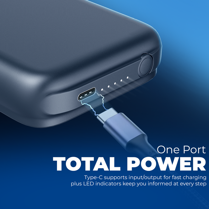 Digitek (DPB 10000 MS) 3-in-1 Super Fast MagSafe Power Bank for iPhone, AirPods & iWatch