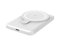 Digitek (DPB 5000 MS)  Superfast 15W Wireless Power Bank with 20 Watt PD charging with Type C Port With White Color