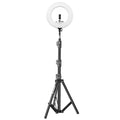 Digitek (DRL-18HC9) Professional 18" inch Ring Light with Stand | 2 Color Modes Dimmable Lighting | for YouTube Photo/Video Shoot Makeup & More | Compatible with iPhone/Android Phone & Camera, Black - Digitek