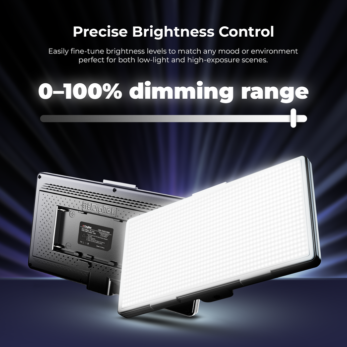 Digitek (LED D432 RGB) Portable RGB LED Video Light LED-D432 RGB (Battery Not Included)
