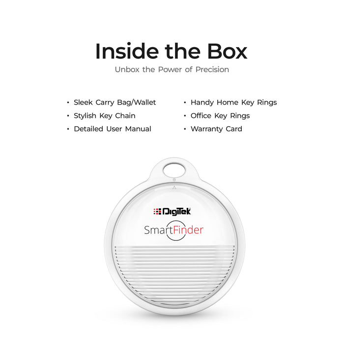 Digitek SmartFinder (DSF 002) Wireless Bluetooth Anti-Lost Anti-Theft Alarm Device Tracker Work with iOS Devices.