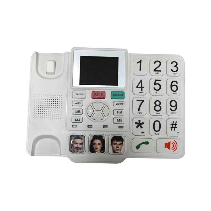 Eldertech EasyCall Pro 4G mobile phone with large buttons and screen, designed for seniors and users seeking simple, reliable communication.