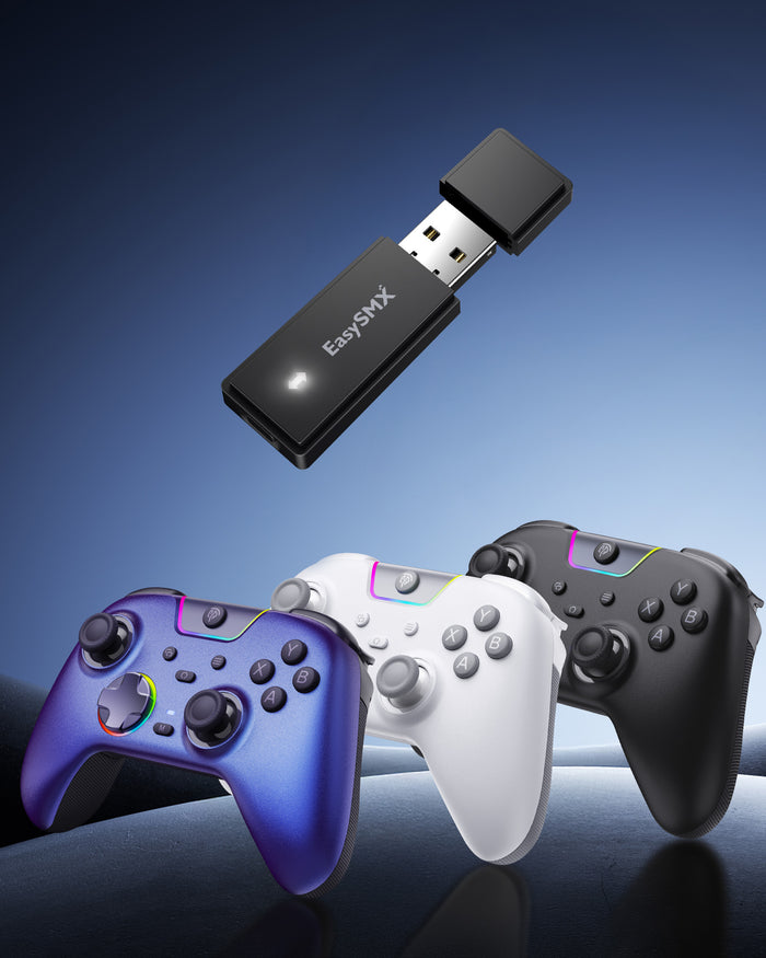 EasySMX 2.4G USB dongle for X05 Pro game controller, black wireless receiver