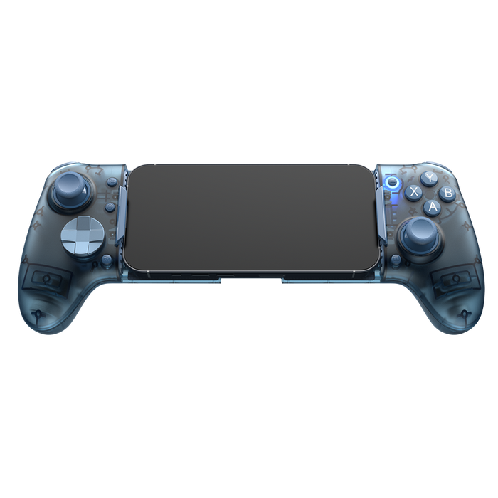 EasySMX M20 Bluetooth mobile gaming controller with stretch phone mount, dual joysticks and buttons