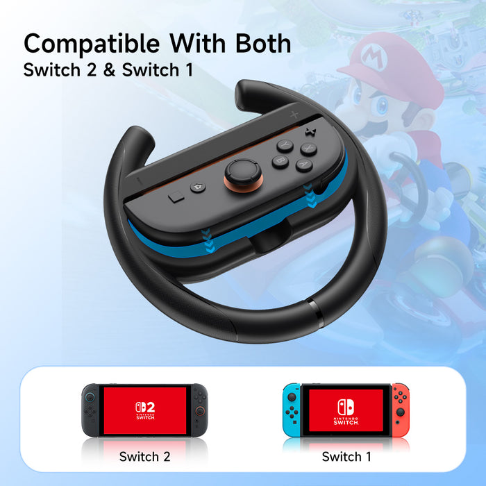 EasySMX® Racing Steering Wheel Bundle for Switch 2 & Switch 1