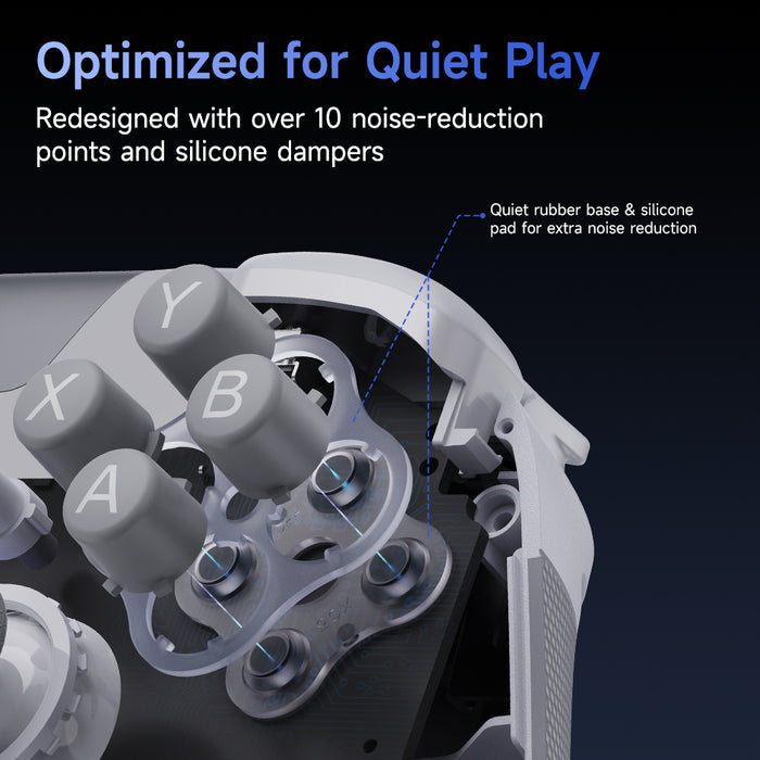 EasySMX® X05 Pro Multiplatform Wireless Gaming Controller with Quiet Button