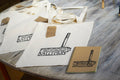 Eco Store - Ballymun Tote Bag - Black Lino Print