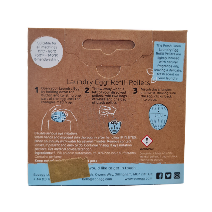 EcoEgg - Fresh Refill Pellets - 50 washes