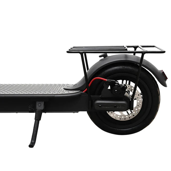 Habicare Electric Scooter rear luggage rack, compatible with HBC models, securely attaches for added storage capacity.
