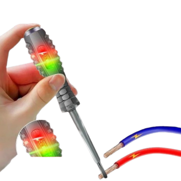 Habicare HBC electric screwdriver with ergonomic handle and adjustable speed setting, shown in a close-up view.