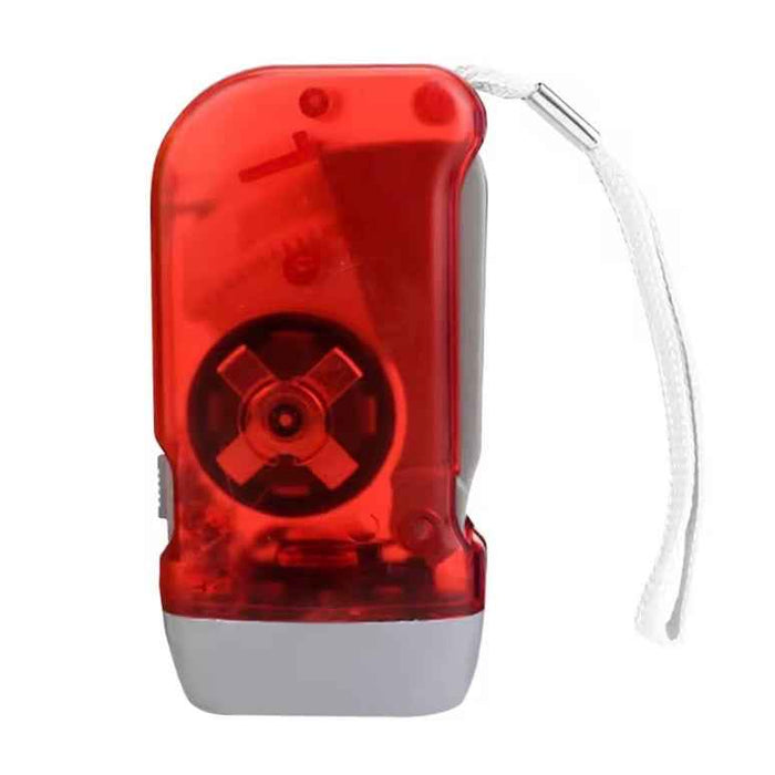 Emergency hand crank torch from 9eight5, compact tools and models for reliable outdoor lighting and emergency use.