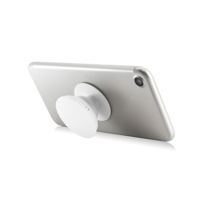 9eight5 expanding finger grip for phone case featuring Midnight Moonscape design, with a secure, adjustable grip on a sleek phone case.