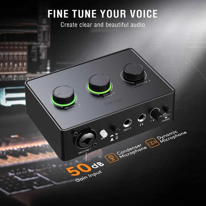 FIFINE KS6 podcast kit including microphone, headphones, and audio accessories for professional-quality studio recording.