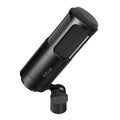 FIFINE K669D XLR dynamic microphone with black body and grille, ideal for professional audio recording and live sound applications.