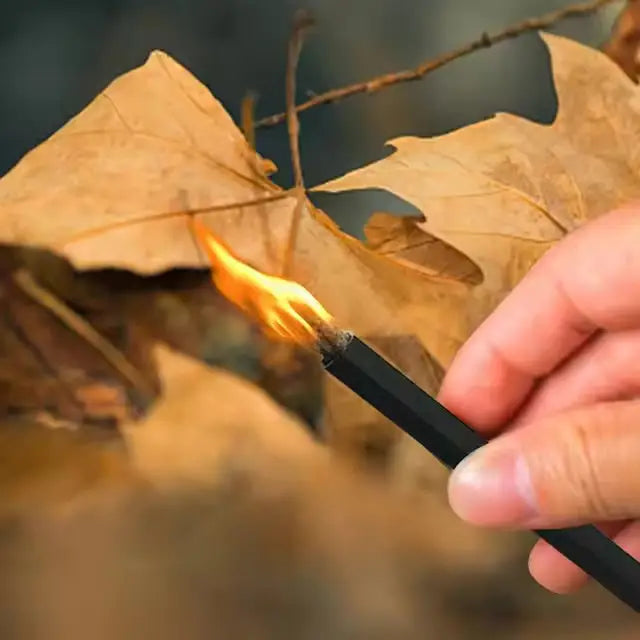 Habicare SS Fire Starter Tinder Cord, lightweight and portable fire-starting cord for camping and outdoor use.
