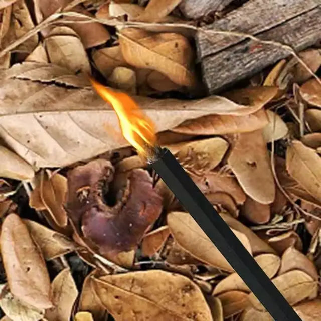Habicare SS Fire Starter Tinder Cord for easy ignition, featuring a durable, natural fiber design ideal for camping and outdoor fires.