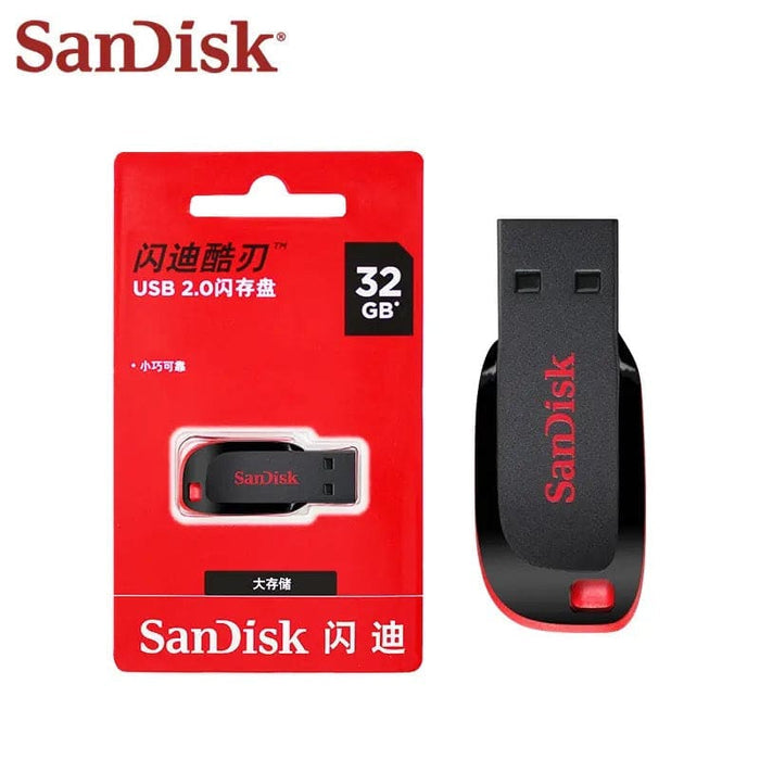 9eight5 32GB flash drive, compact electronic accessory with USB connector for portable data storage.